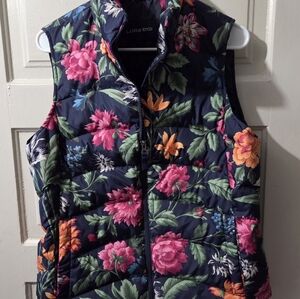 Land's End Puffer Vest Women's Size Medium